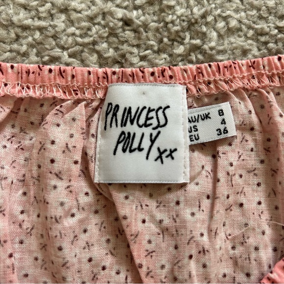 ⭐️ NWOT Pink Princess Polly Laura Top ⭐️ - Picture 3 of 7